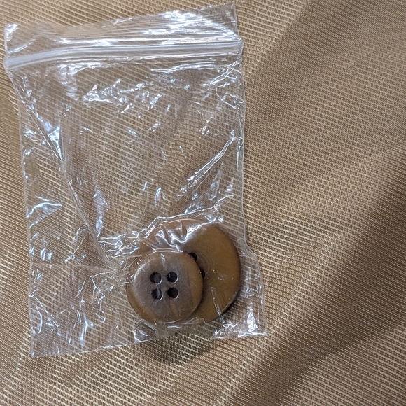 Vintage Wool Golden Mustard Blazer Silk Pocket Square By Rod Lavi. 70s 48L - Picture 12 of 13